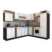Bucatarie de Colt COSSY NEW DR. 230-260 Wenge / Decor K010